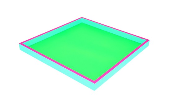 GIFTCOMPANY Neo Tablett, quadratisch
