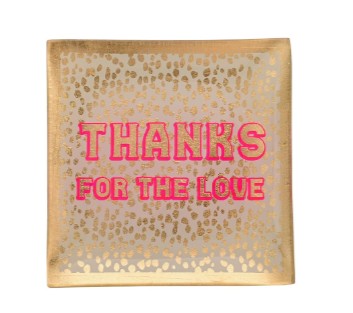 GIFTCOMPANY, Glasteller THANKS FOR THE LOVE