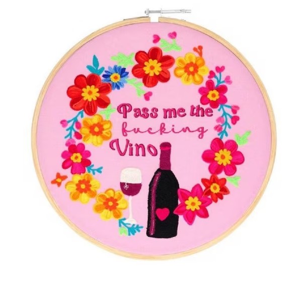 GIFTCOMPANY, Stickbild PASSME THE F*CKING VINO