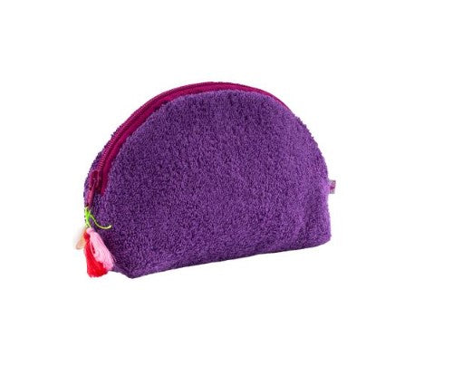 FARBENFREUNDE Fresh Frottee Half Moon Tasche Ultra Violet