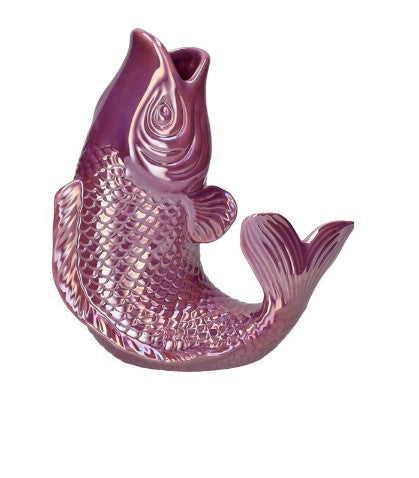 GIFTCOMPANY, Karaffe Fisch Vase Mamsell Koi S, Farbe RainbowViolet