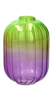 GIFTCOMPANY Vase Voile, Farbe Lila/Gelb