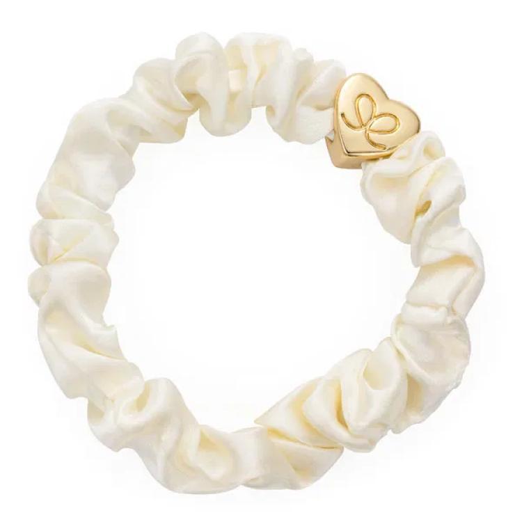 BY ELOISE HAARGUMMI SCRUNCHIE Farbe Creme