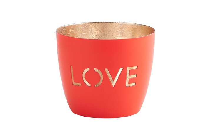 GIFTCOMPANY Windlicht Madras LOVE