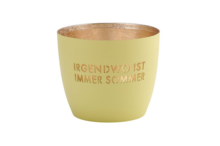 GIFTCOMPANY Windlicht Madras IRGENDWO IST IMMER SOMMER