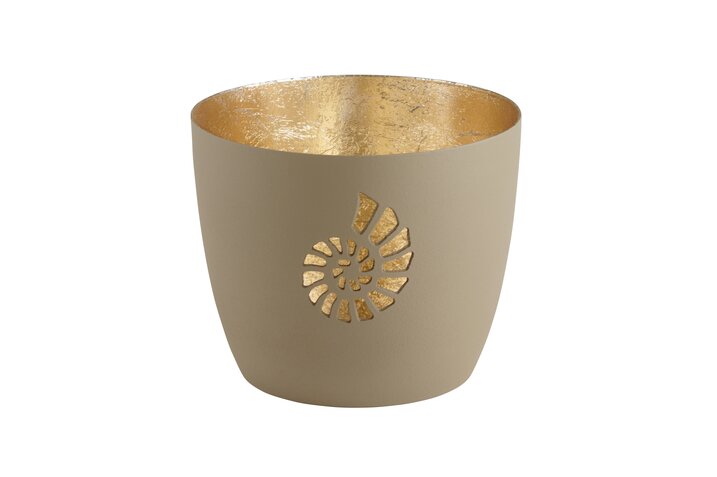 GIFTCOMPANY Windlicht Madras MUSCHEL
