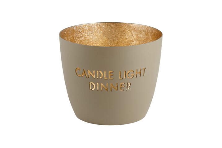 GIFTCOMPANY, Windlicht Madras CANDLE LIGHT DINNER