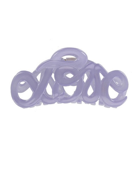 HAARKLAMMER LOVE, Farbe Lavendel