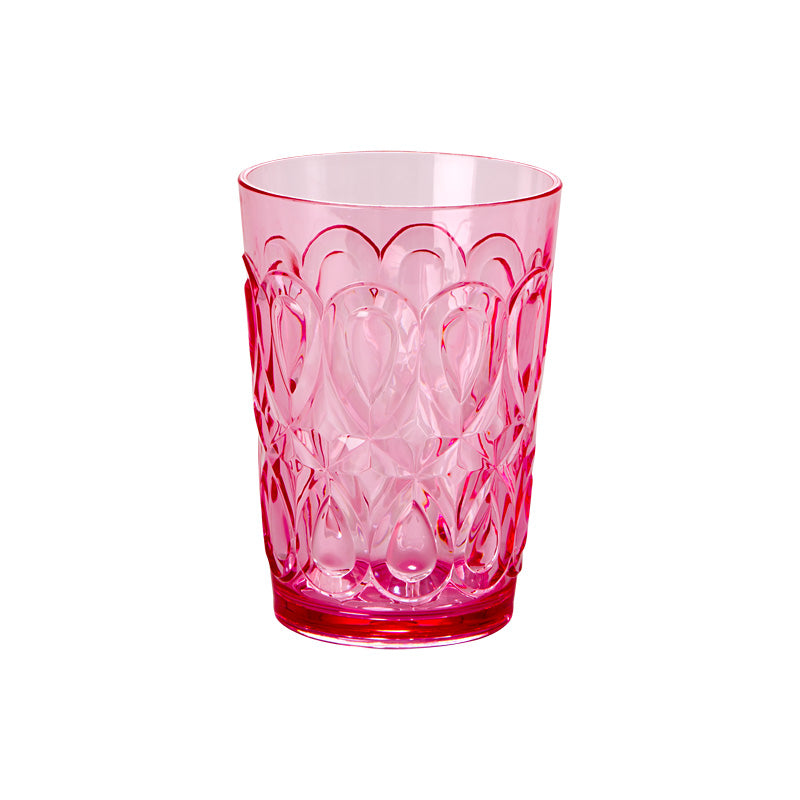 RICE Acryl Glas, Farbe Pink