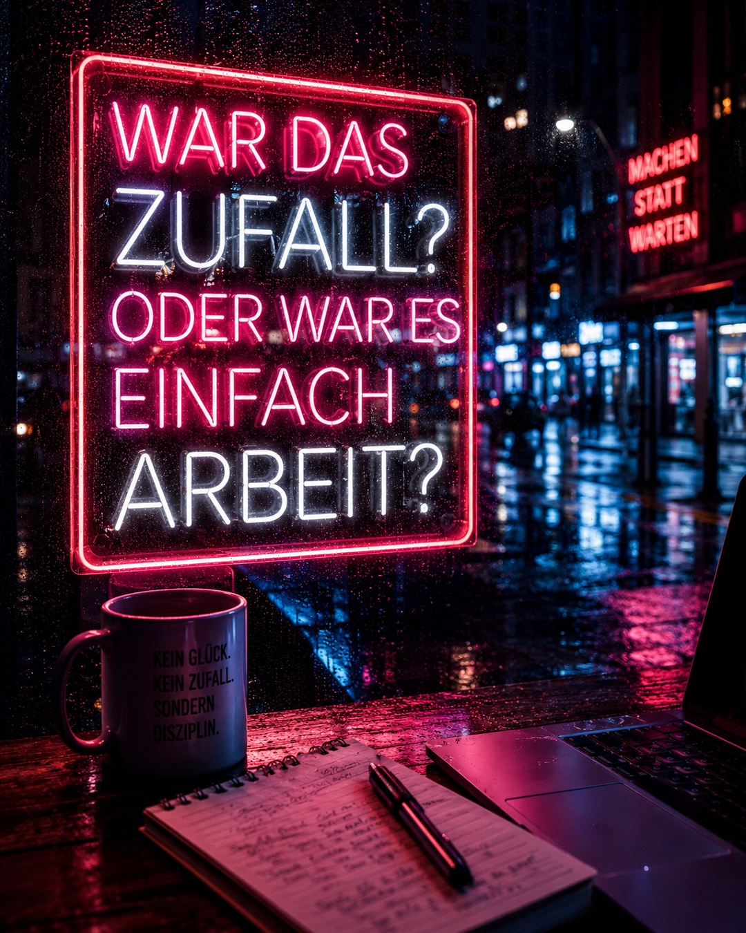War das Zufall? Oder war es einfach Arbeit?