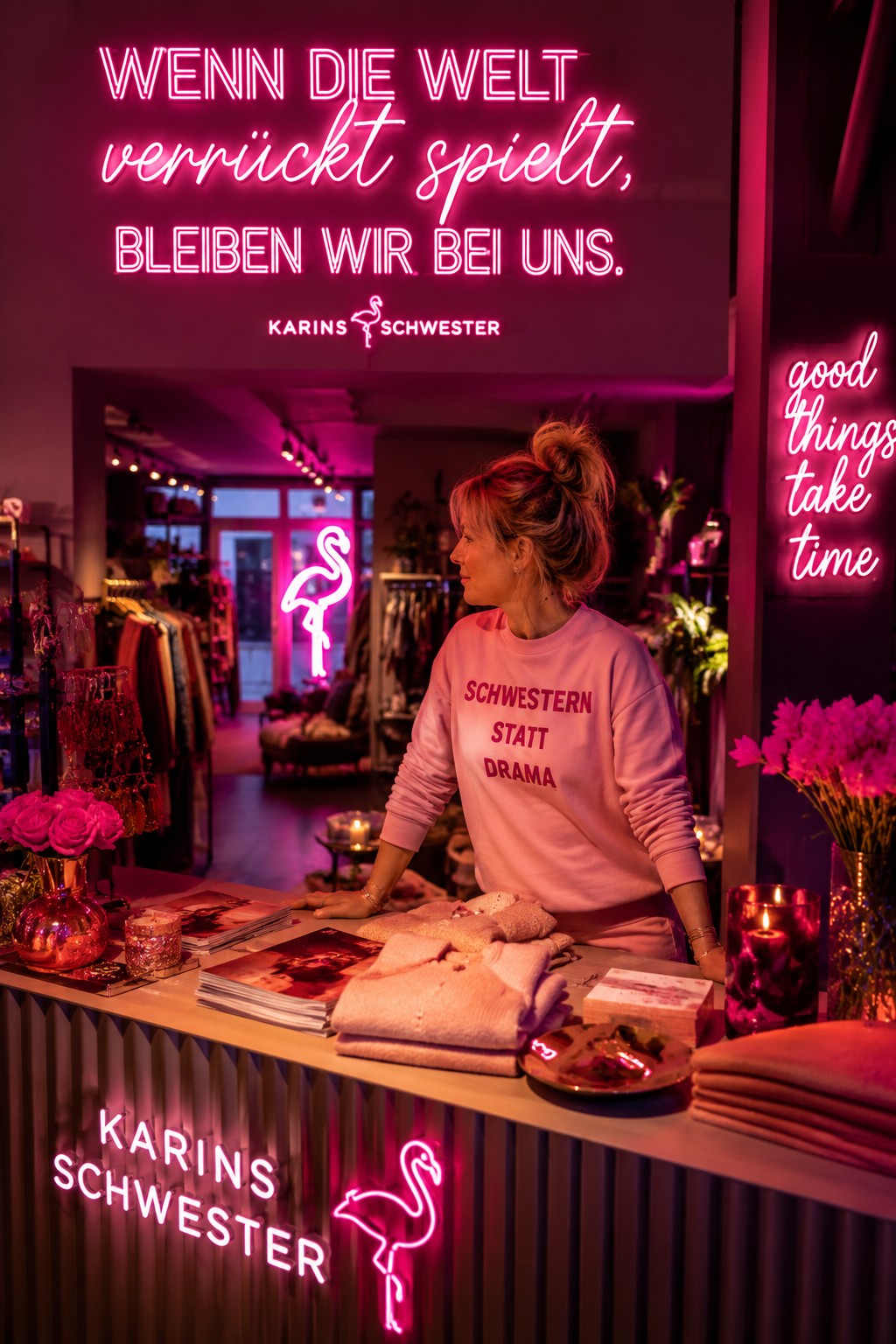 Wenn die Welt verrückt spielt, bleiben wir bei uns