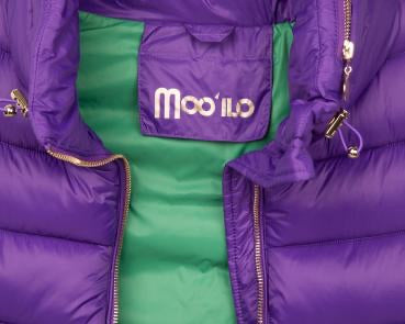MOO ILO Stepp Weste, Farbe Lila