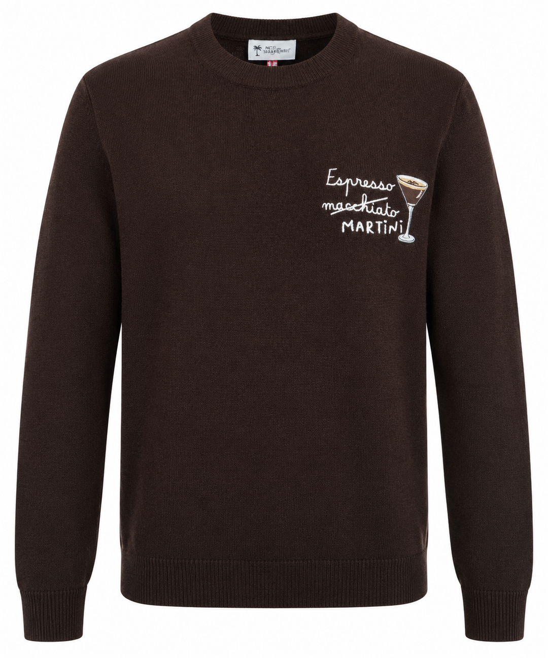 MC2 Saint Barth Pullover Strick Espresso Cocktail, Farbe Braun