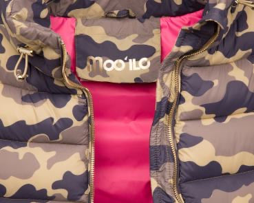 MOO ILO Stepp Weste, Farbe Camouflage