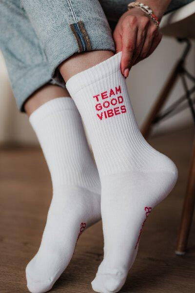 MDMD x KARINS SCHWESTER Socken Flamingo TEAM GOOD VIBES
