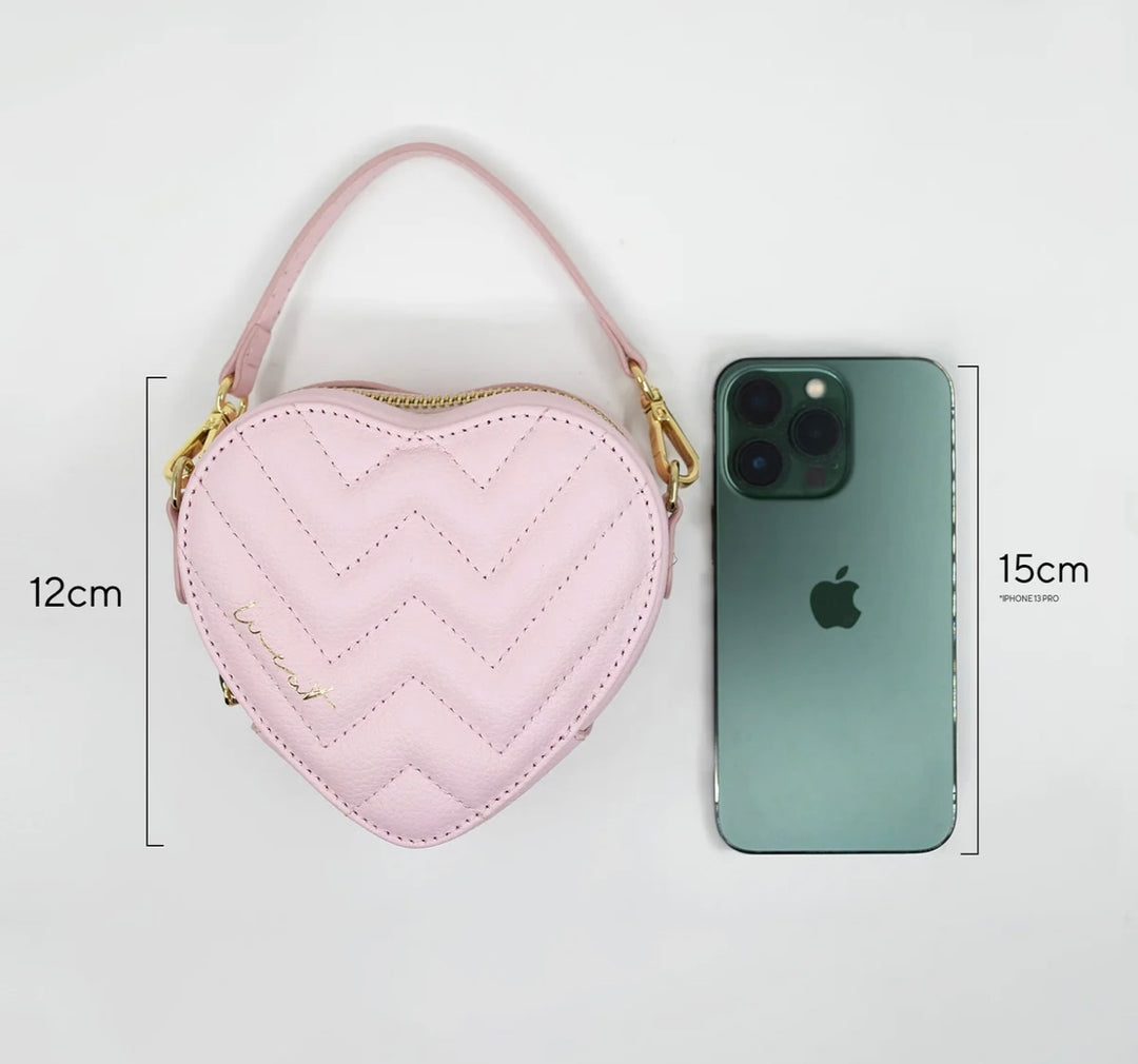 weat Tasche HEART BAG, Farbe Oatmilk