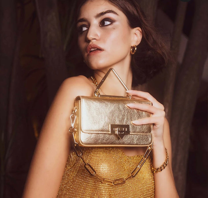 weat Tasche Gold Toast Metallic