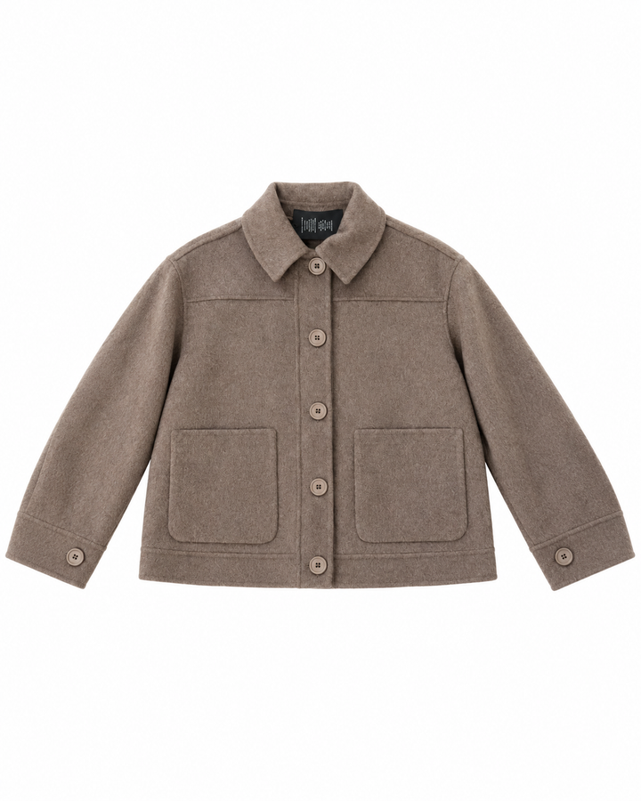 SMITH & SOUL Jacke mit aufgesetzten Taschen, Farbe Hellbraun