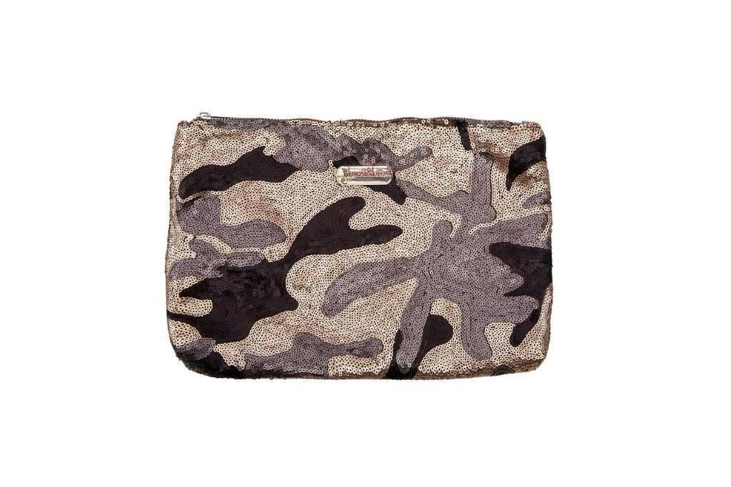 BRASI&BRASI Kulturbeutel Fancy Camouflage, Erdfarben