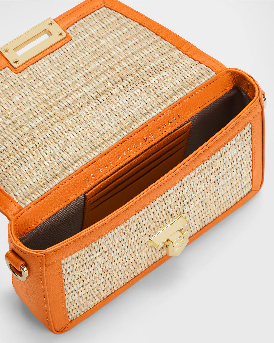 weat Tasche Big Toast Raffia Orange