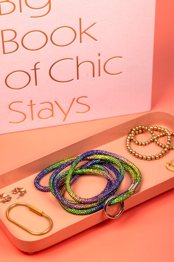 PAPERHOLIC, HANDYKETTE Glitter Phone Farbe Rainbow