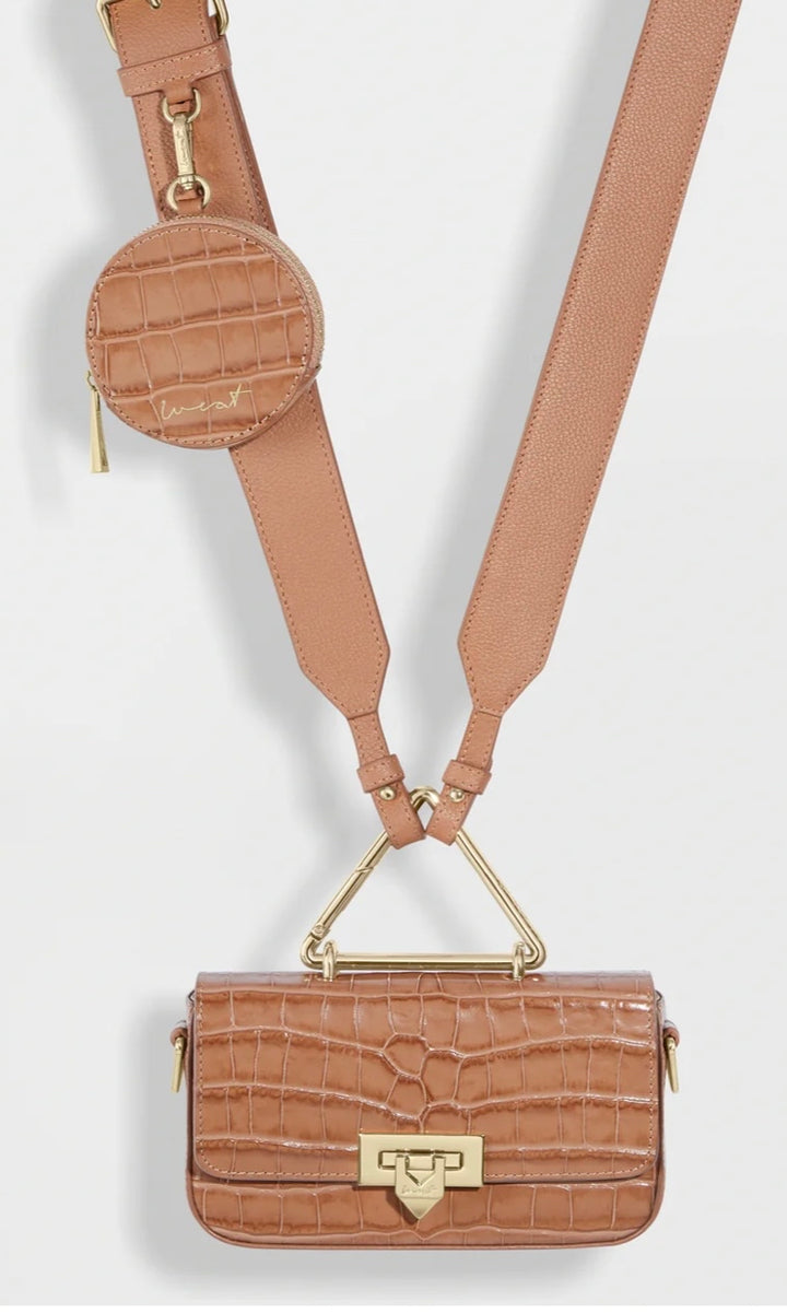 weat Tasche Multi Croco Caramel
