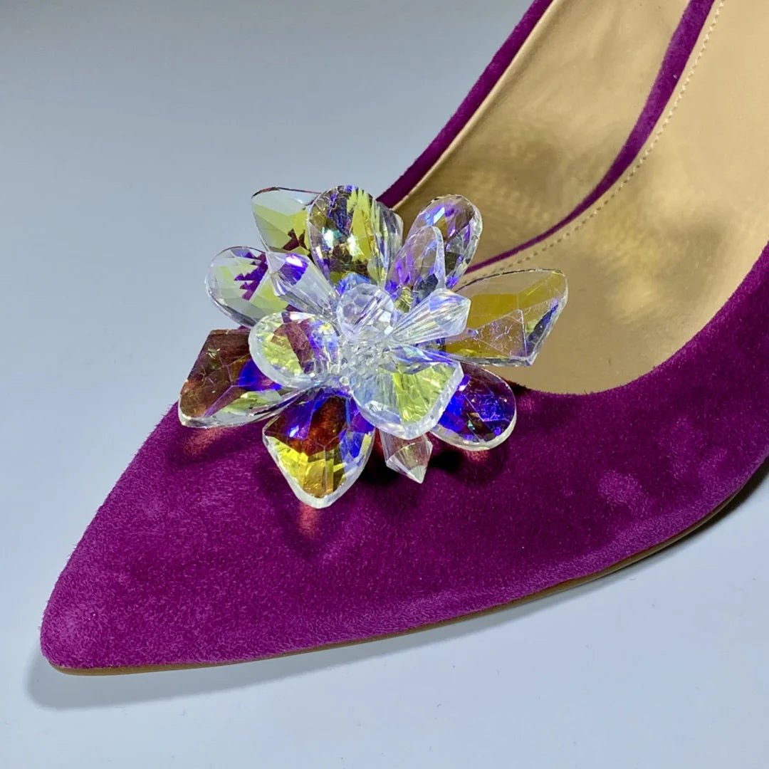MAXIMONDÄN Schuhclips Crystal Flower