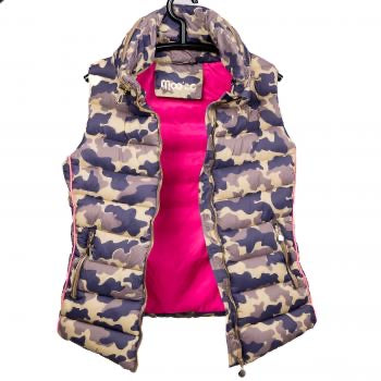 MOO ILO Stepp Weste, Farbe Camouflage