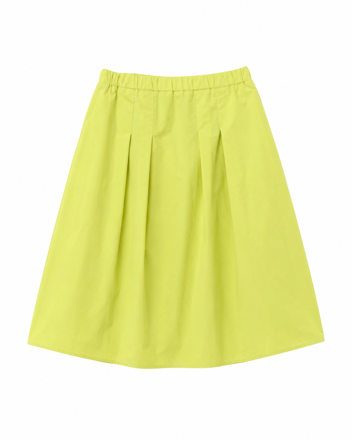 FLOOR Tafft Rock Farbe Limone