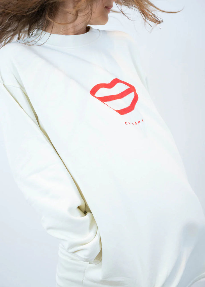 OUTRYGHT Kleid Tee Dress Lip
