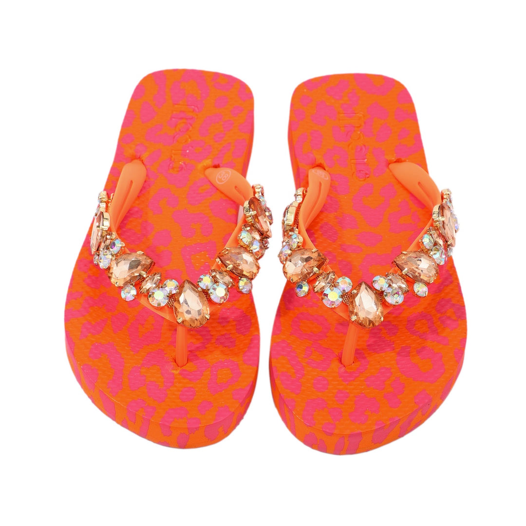 MOO'ILO Schuhe Flipis, Leo Orange