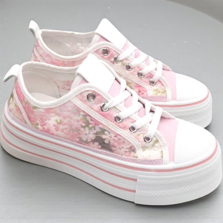 KARINSSCHWESTER Sneakers Pink Daisies