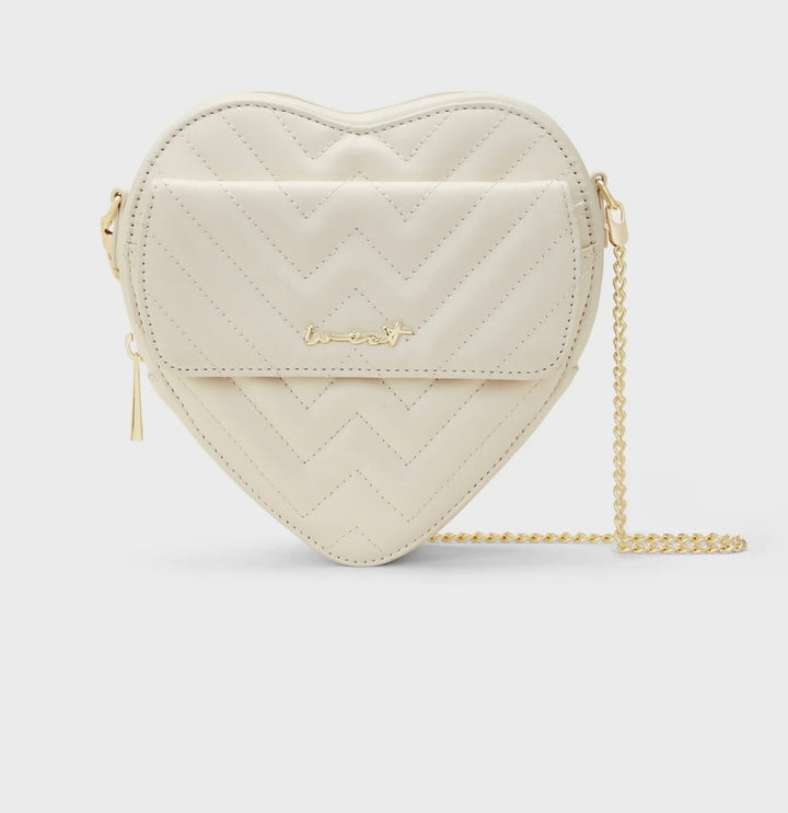 weat Tasche BIG HEART IVORY GOLD