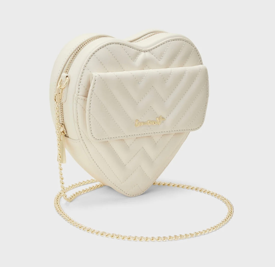 weat Tasche BIG HEART IVORY GOLD