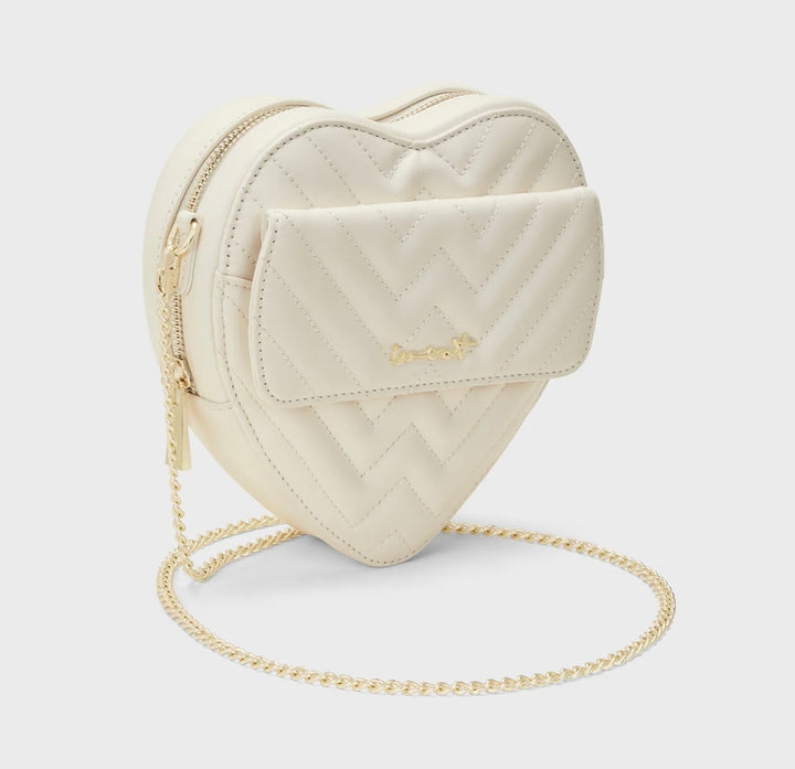 weat Tasche BIG HEART IVORY GOLD