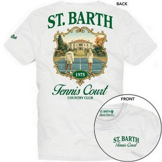 MC2 Saint Barth T-Shirt Tennis Court, Farbe Grün