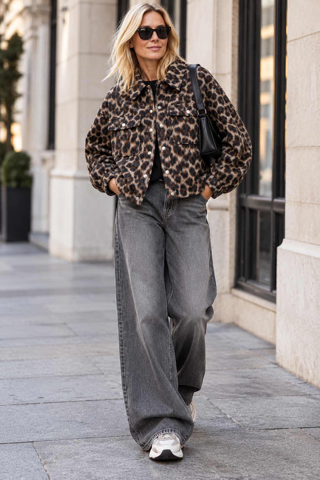 SMITH & SOUL Jacke Leopard