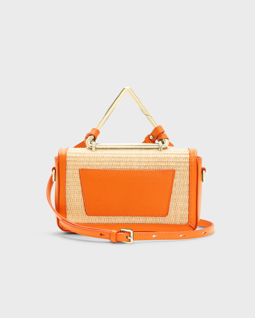weat Tasche Big Toast Raffia Orange