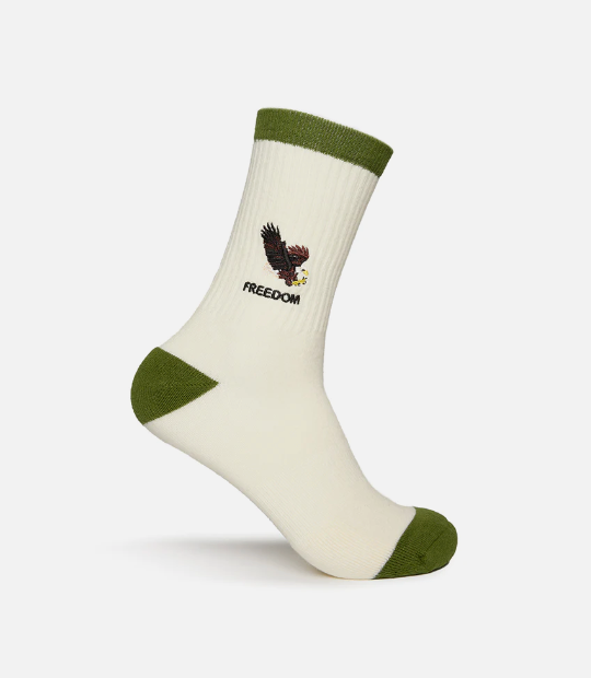 GOORIN BROS Socken FREEDOM, Farbe Weiß/Grün