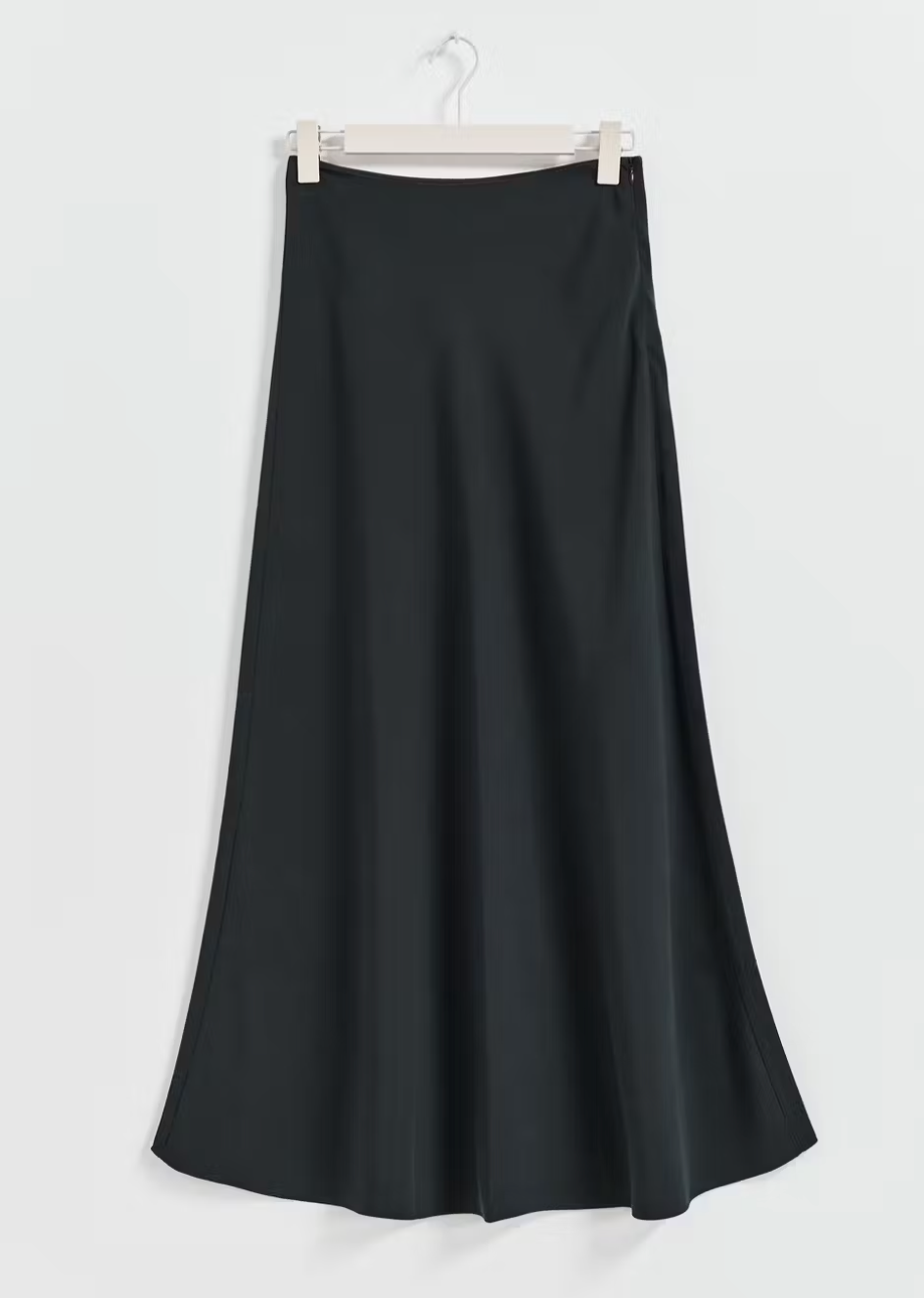 GINA TRICOT langer Rock OFFBLACK