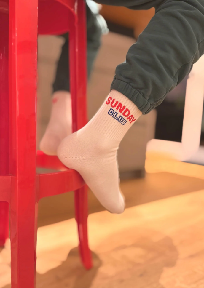 JCLAY Socken SUNDAY CLUB