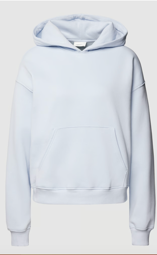 GINA TRICOT Basic Original Hoodie Hellblau