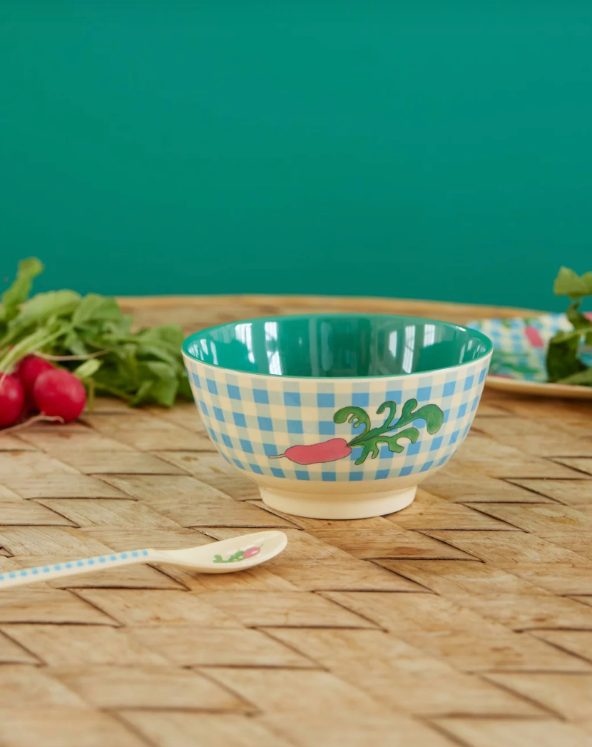 RICE Melamin Schüssel, Radieschen