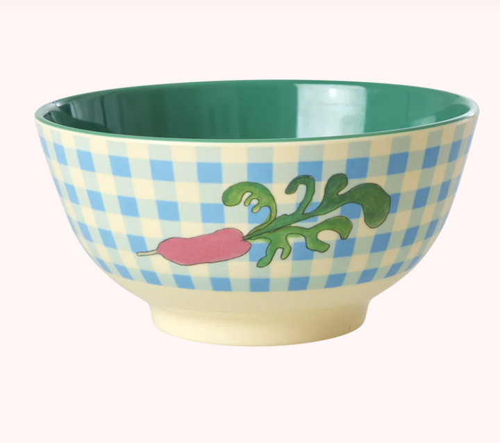 RICE Melamin Schüssel, Radieschen