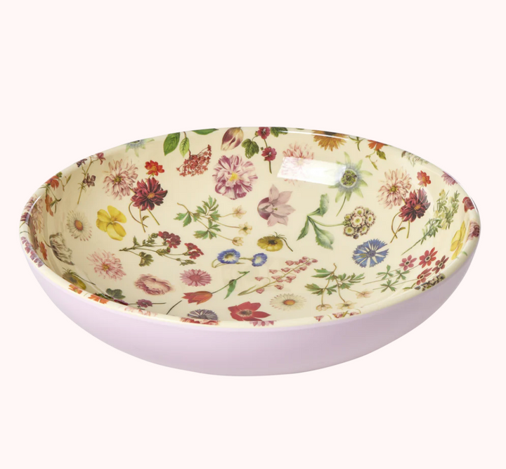 RICE Salatschüssel Blumen