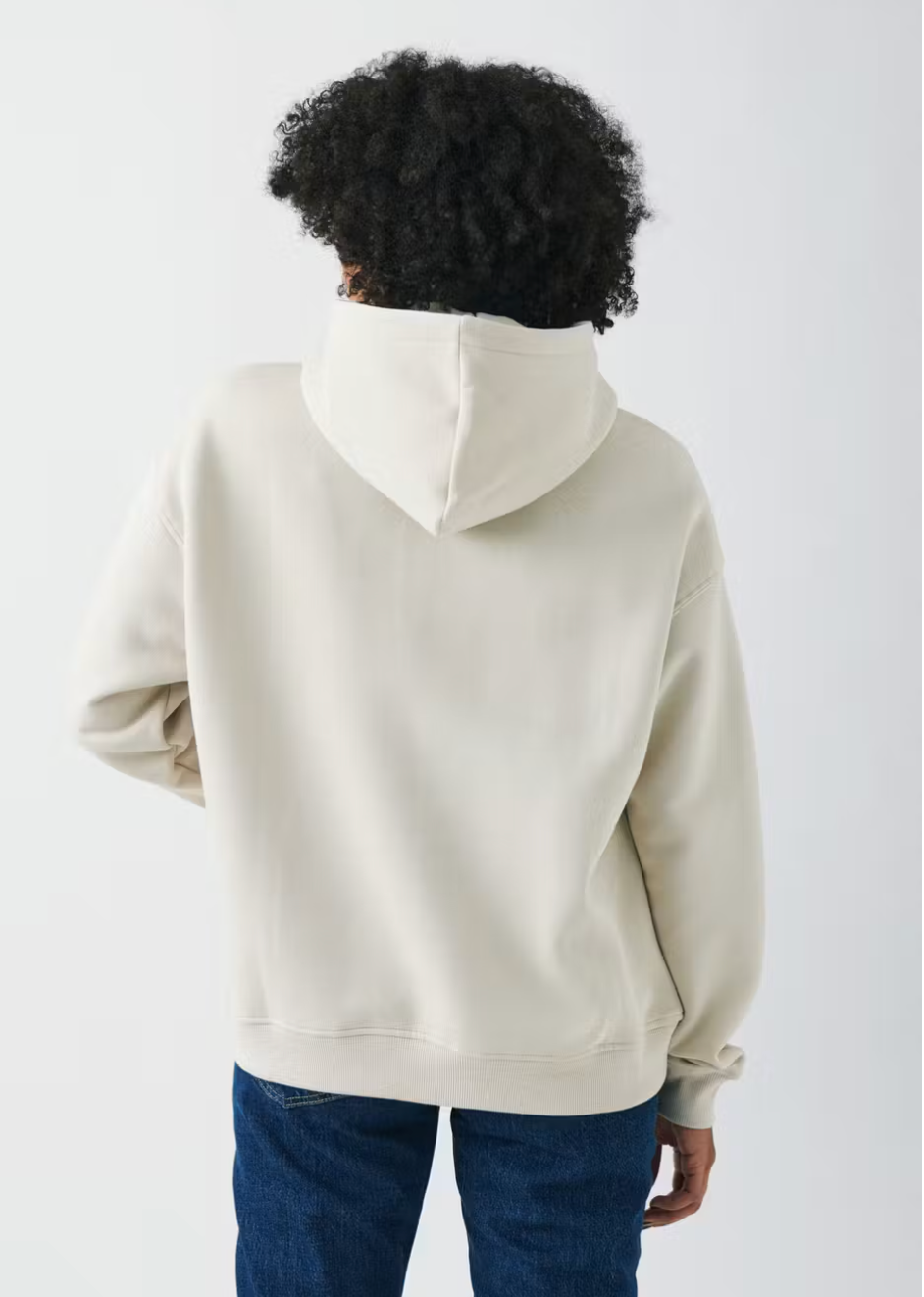 GINA TRICOT Basic Original Hoodie Beige