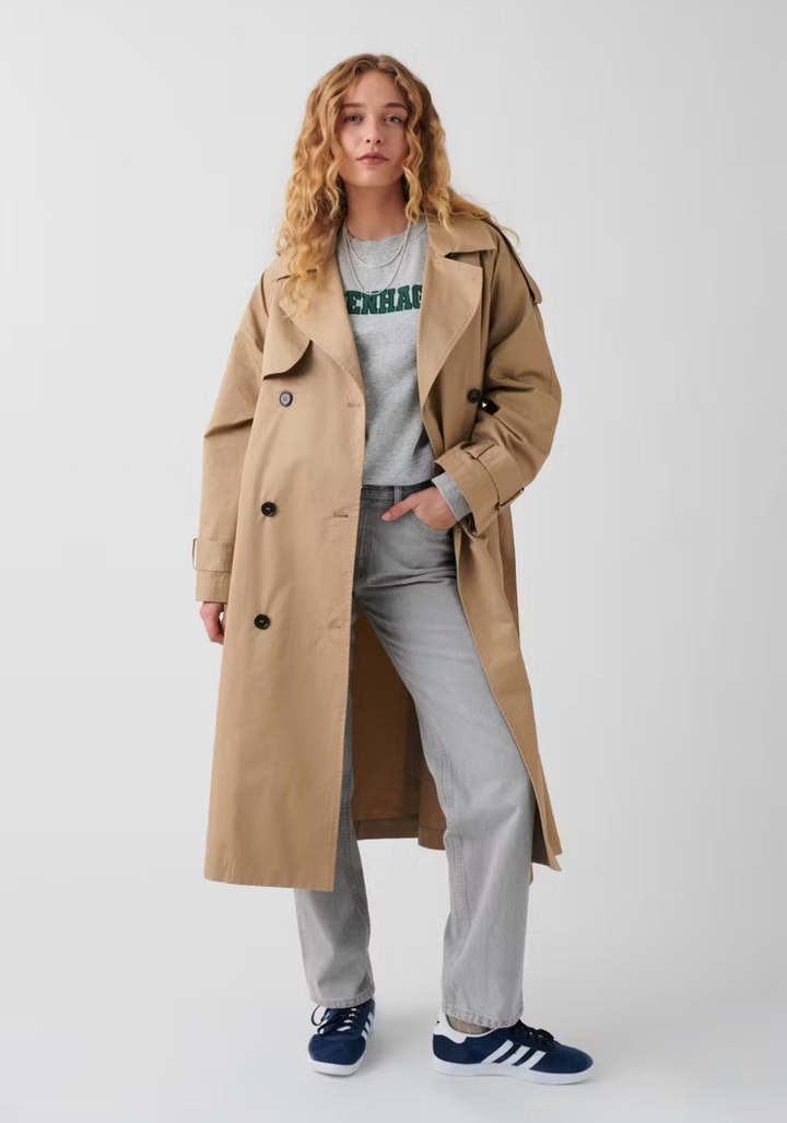 GINA TRICOT Trenchcoat Beige