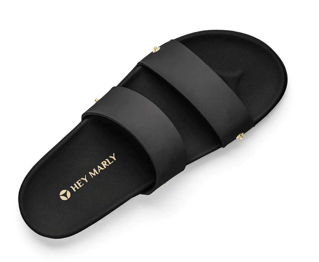 HEY MARLY Sandale Basis CASUAL CLEAN PS2 SCHWARZ