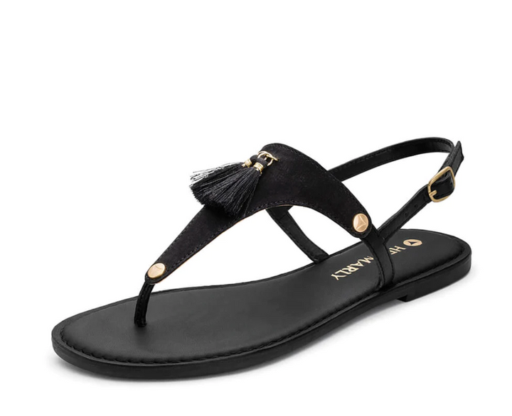 HEY MARLY Sandale Basis Classic TS, Farbe Schwarz