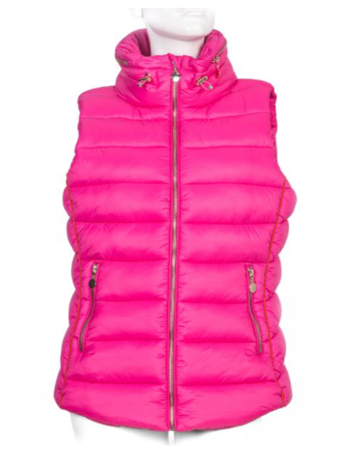 MOO'ILO Stepp Weste, Farbe Leo Pink